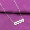 Octjewty TS 1989 Necklace Antihero Necklace Music Lover Gift Singer Gifts Singer Song Inspired Fans Gift (Silver) view 2