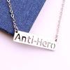 Octjewty TS 1989 Necklace Antihero Necklace Music Lover Gift Singer Gifts Singer Song Inspired Fans Gift (Silver) view 4