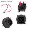 10L0L Golf Cart Powerwise Receptacle for Yamaha G29 Electric 2007 2008 2009 2010 - DC Charger Receptacle Replace with Cord JW2-H6181-02 view 3