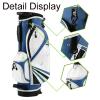 RIFWOVE Golf Bag with Waterproof Wear-Resistant, Space Saving Mens Golf Bag, It is Very Convenient to Carry Multiple Clubs, and It Also Has A Stand, Golf Push Cart Bag view 3