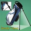 RIFWOVE Golf Bag with Waterproof Wear-Resistant, Space Saving Mens Golf Bag, It is Very Convenient to Carry Multiple Clubs, and It Also Has A Stand, Golf Push Cart Bag view 4