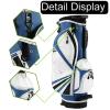 RIFWOVE Golf Stand Bag for Men & Women, Golf Stand Bag with 5 Way Divider Portable, Golf Stand Bag for The Driving Range, Stylish Design, Lightweight and Compact, Strong Zipper view 4