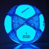 admecoo Light Up Soccer Ball Glow in The Dark Soccer Ball Size 3/4/5 with Needles and Pump Ball for Men Youth and Adult Night Games view 1