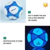 admecoo Light Up Soccer Ball Glow in The Dark Soccer Ball Size 3/4/5 with Needles and Pump Ball for Men Youth and Adult Night Games view 2