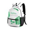 SunFancyCustom Custom Green White Soccer Ball Personalized Causual Shoulder Bag Sports Leisure Camping Backpack for Women Men view 2
