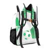 SunFancyCustom Custom Green White Soccer Ball Personalized Causual Shoulder Bag Sports Leisure Camping Backpack for Women Men view 3