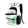 SunFancyCustom Custom Green White Soccer Ball Personalized Causual Shoulder Bag Sports Leisure Camping Backpack for Women Men view 4