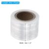 PATIKIL 27 Yard x 1.2 Inch Badminton Grip Cushion Wrap, 3 Pack PE Tennis Racket Grip Tape Backing Film Handle Anti Skid Cushion Accessories, Clear view 2