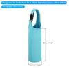 PATIKIL 67mmx185mm Water Bottle Sling Bag, 1 Pack Neoprene Portable Insulated Bottle Holder Carrier with Removable Adjustable Shoulder Strap, Light Blue view 2