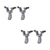 Magik 2-4 Pcs Professional Catapult Laser Slingshot Hunting Rubber Aim Point Target (4 Pack) view 1