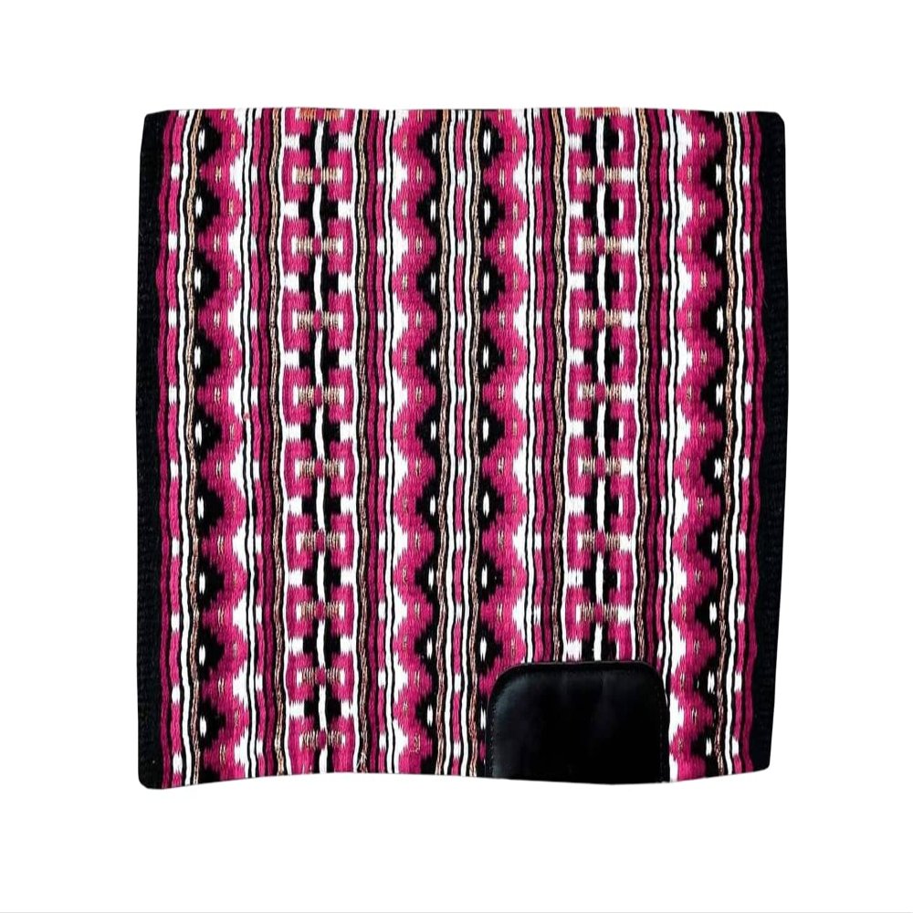 Western Saddle Pad/Show Ranch Pad Custom Handmade New Zealand Wool Oversized ME-WSP-057 (34" x 40")
