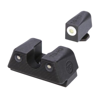 TRUGLO Tritium X Night Sight Set, Compatible with Glock 42/43 Handguns | Glowing Front & Rear Gun Sights with 3-Dot Configuration | Snag-Free Design Fits Most Standard Holsters