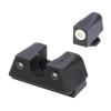 TRUGLO Tritium X Night Sight Set, Compatible with Glock 42/43 Handguns | Glowing Front & Rear Gun Sights with 3-Dot Configuration | Snag-Free Design Fits Most Standard Holsters view 1