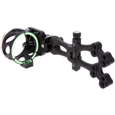 TRUGLO 3-PIN VEROS / DDP/Light/ADJUSTS for Right & Left-Hand Shooters/Black