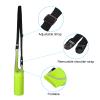 PATIKIL 67mmx185mm Water Bottle Sling Bag, 2 Pack Neoprene Portable Insulated Bottle Holder Carrier with Removable Adjustable Shoulder Strap Fluorescent Green view 4