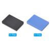 PATIKIL 1.2"x0.8" Coarse/Extra-Coarse Ski Snowboard Diamond Stone, 2 Pack Ski Edge Sharpener Diamond Edge Files Snowboard Whetstone, Blue/Black view 3