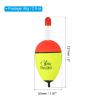 PATIKIL 2.8oz Fishing Bobbers, 10 Pack EVA Fishing Float for Saltwater Freshwater Fishing, Yellow view 2