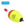 PATIKIL 2.8oz Fishing Bobbers, 10 Pack EVA Fishing Float for Saltwater Freshwater Fishing, Yellow view 3