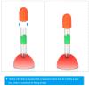 PATIKIL 0.4oz Fishing Bobbers, 5 Pack EVA Fishing Float for Saltwater Freshwater Fishing, White view 4
