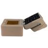 DeckMate Classic Jump Seat With Seat Box - Tan & Beige view 2