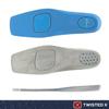 Twisted X Women's CellSole Square Toe Footbed Blue 11 view 2