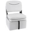 DeckMate Premium Jump Seat With Seat Box - White view 1