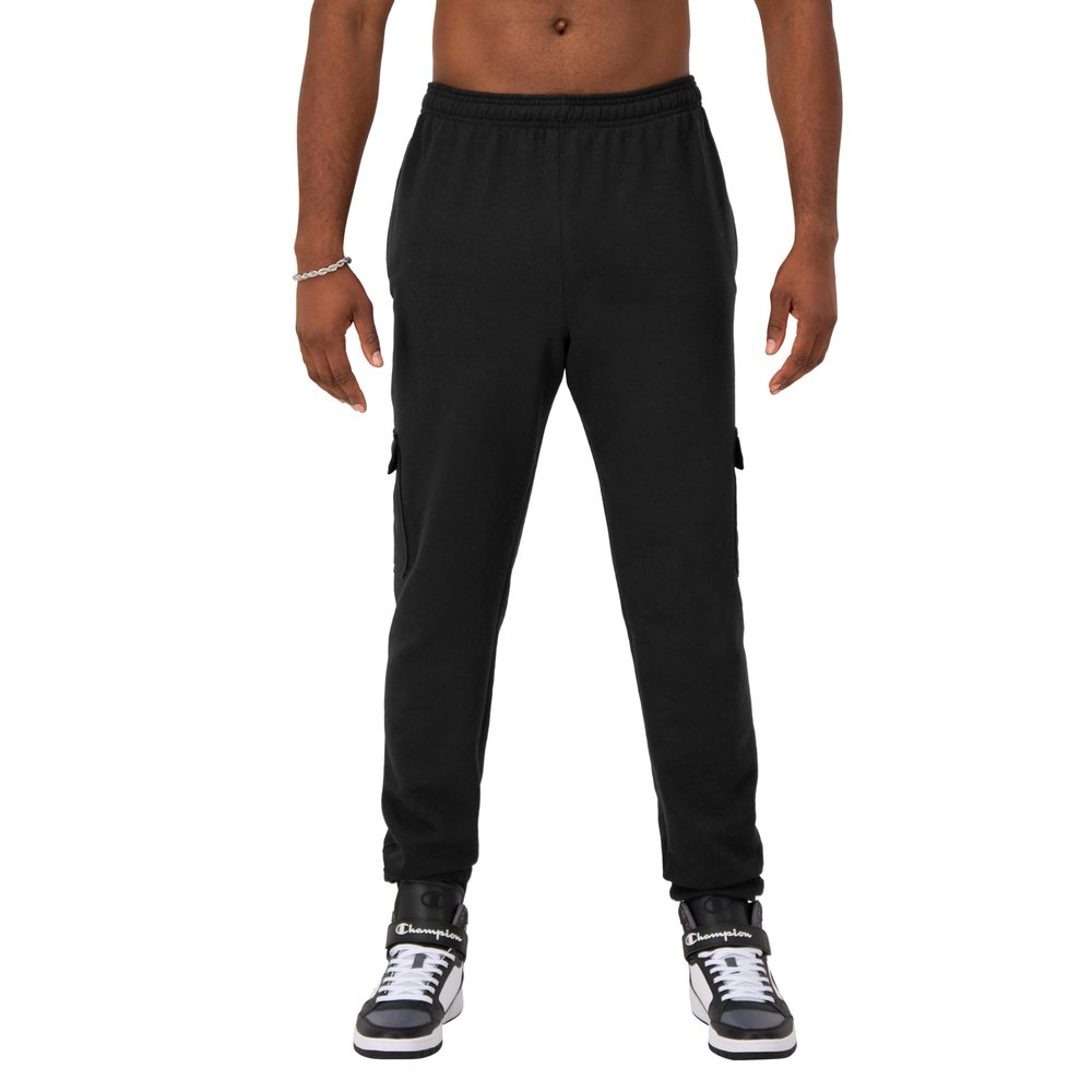 Champion Men's Cargo Joggers, Fleece Midweight Men's Joggers (Big & Tall)