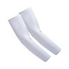 Battle Full Arm Sleeve, Breathable Football Arm Sleeves, Compression Arm Sleeves for Men & Youth, Basketball, Running (White, L/XL) view 1