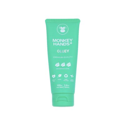 MONKEY HANDS Gel Grip Pole Dance, Calisthenics, Rings, Parkour, Gymnastics, Padel, Tennis and More - High Performance - Skin Friendly, Vegan, Without Parabens and Petrolatum - 100ml.
