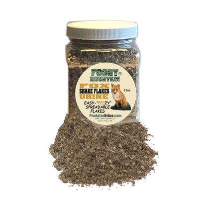 Foggy Mountain Fox Urine Shake Flakes 32oz