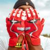 Battle Sports Clown 23 Wide Receiver Football Gloves, Ultra-Tack Sticky & Grip Gloves, No Slip - Adult Medium view 2