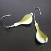 10 "Sparkie Jig Head Striped Bass Walleye Lure Ultra Point Hook-OL/WH 3/8oz view 1