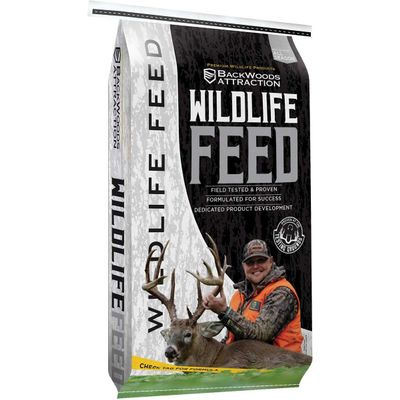 BACKWOODS ATTRACTION HI-Cotton Wildlife Feed - 40 Pound Bag