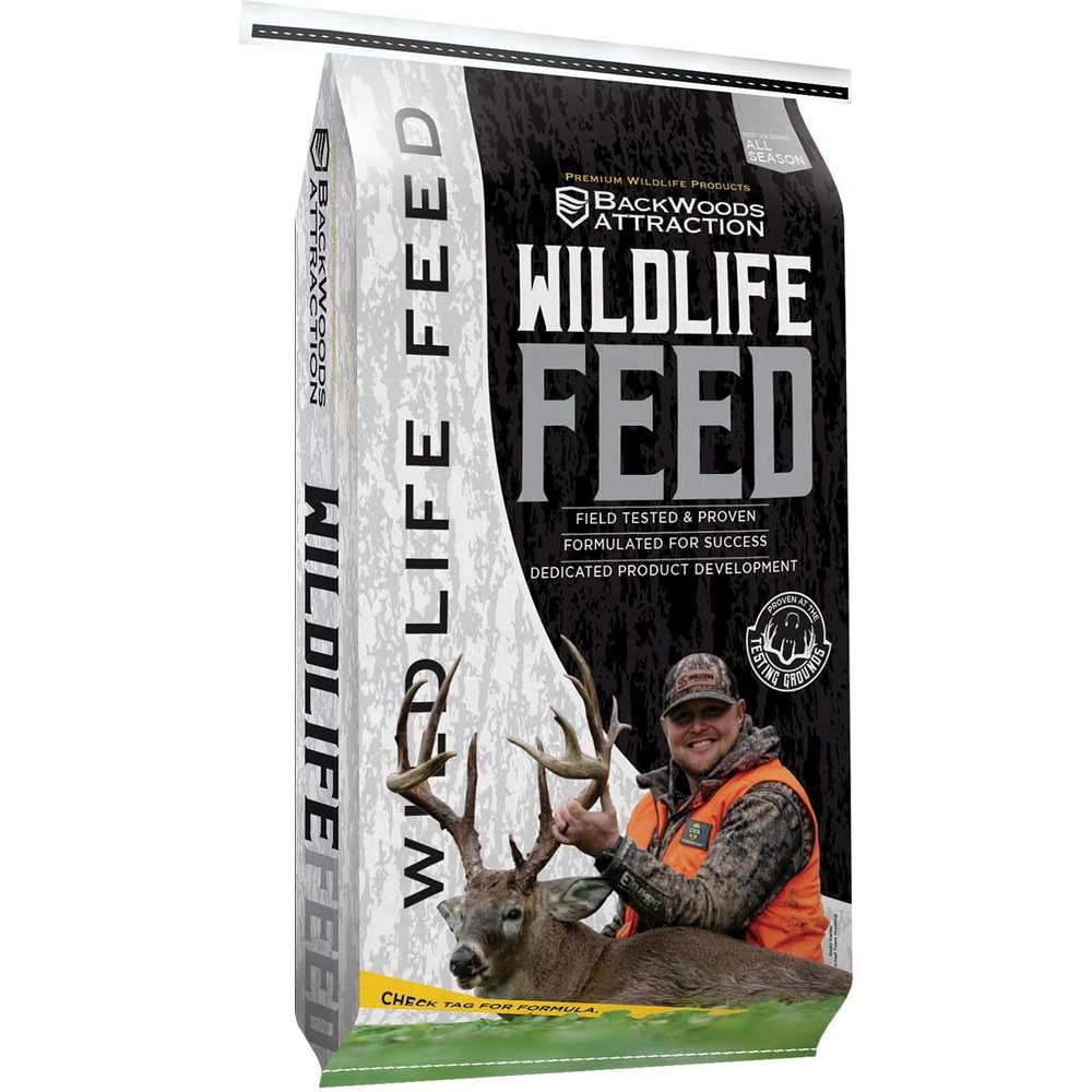 BACKWOODS ATTRACTION HI-Cotton Wildlife Feed - 40 Pound Bag