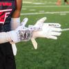 Battle Sports Speed Freak White Wide Receiver Football Gloves, Ultra-Tack Sticky & Grip Gloves, No Slip - Adult XX-Large view 2