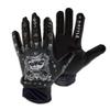 Battle Sports Speed Freak Black Wide Receiver Football Gloves, Ultra-Tack Sticky & Grip Gloves, No Slip - Adult Small view 1