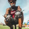 Battle Sports Speed Freak Black Wide Receiver Football Gloves, Ultra-Tack Sticky & Grip Gloves, No Slip - Adult Small view 2