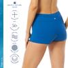 BEACH HOUSE SPORT Row Swim Short - High Waisted Swimsuit Bottom, Blue Bliss, 16 view 3