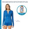 BEACH HOUSE SPORT Row Swim Short - High Waisted Swimsuit Bottom, Blue Bliss, 16 view 4