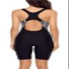 beautyin Women Racerback Swimsuit One Piece Boyleg Workout Plus Bathing Suit view 2