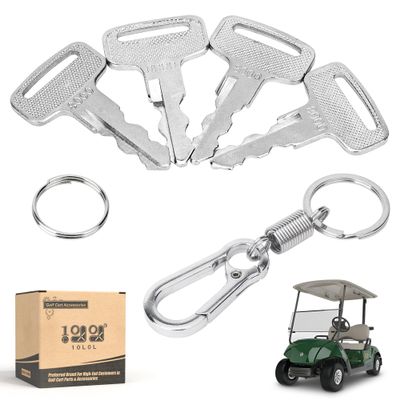 10L0L 4pcs Golf Cart Ignition Key for Yamaha G14,G16,G18,G19,G20,G22,G29/Drive Electric Cart - Golf Cart Replacement Ignition Keys Replace OEM JU2-H2511-00#8000