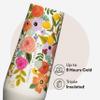 Corkcicle Stemless Flute - Chill Drinks for 9 Hours - Summer Gift - 7 oz - Garden Party Cream view 3