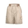 XUNRYAN Cargo Shorts Womens Summer Running Athletic Workout Short Cargo Pants Elastic High Waisted Hiking Bermuda Shorts view 3