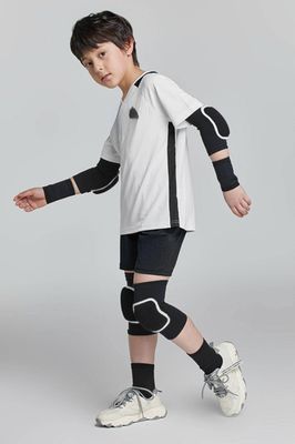 DOBOKS Children's knee pad elbow brace basketball full set knee professional sports equipment