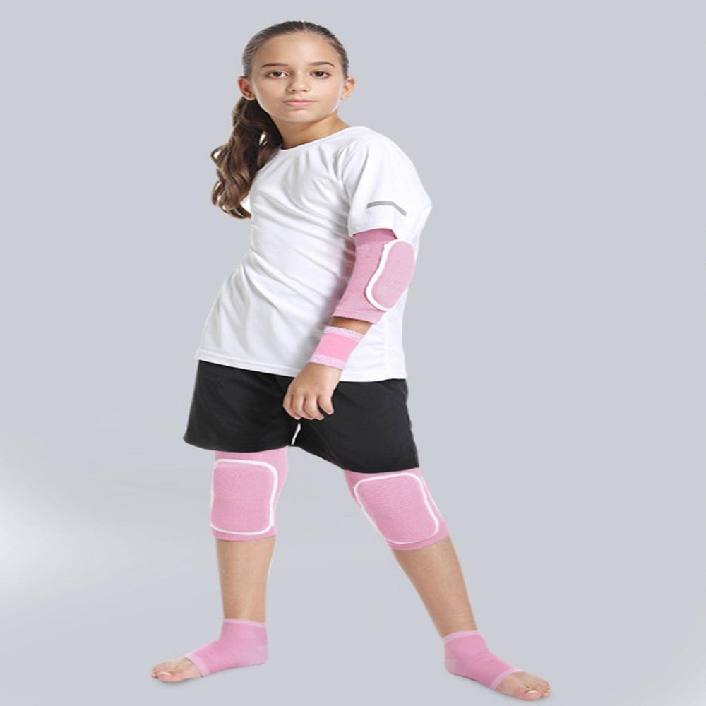 DOBOKS Children's Knee pad Elbow Brace Basketball Full Set Knee Professional Sports Equipment