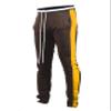 SCREENSHOT Men's Athletic Fitness Slim Fit Workout Track Pants BASIC S41700-Brown-Small view 1