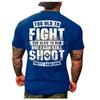Ymosrh Tshirts Shirts for Men, Gym Shirts Men Plain Tshirts Mens Black T Shirt Men's T-Shirt Graphic Text 3D Printing Street Casual Short Sleeve Button Down Printed Clothing Basic Pocket (3XL, Blue) view 1
