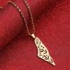 Yongkan Palestine in Arabic Pendant Necklace Palestine Map Amulet Jewelry (gold) view 3
