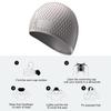 Silicone Swim Cap for Women Men Waterproof Swimming Cap for Long Hair, Braids Water Drop Shape Swim Cap Comfortable Bathing Cap Anti Slip Shower Cap Adult Swimming Head Cover Flexible Bath Cap view 4