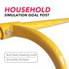 Football Goal Post, Adjustable Height Field Goal Post with Football, Sturdy Steel Tube Frame, Powder Coating Anti-Rust Craft, Easy to Assemble view 2